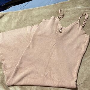 Forever 21 Tan Knit Dress